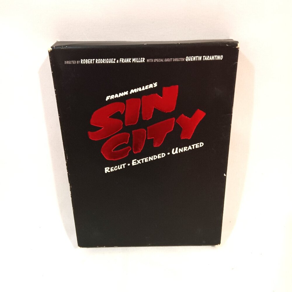 Sin City by Frank Millers Comic Book + 2 DVD Set